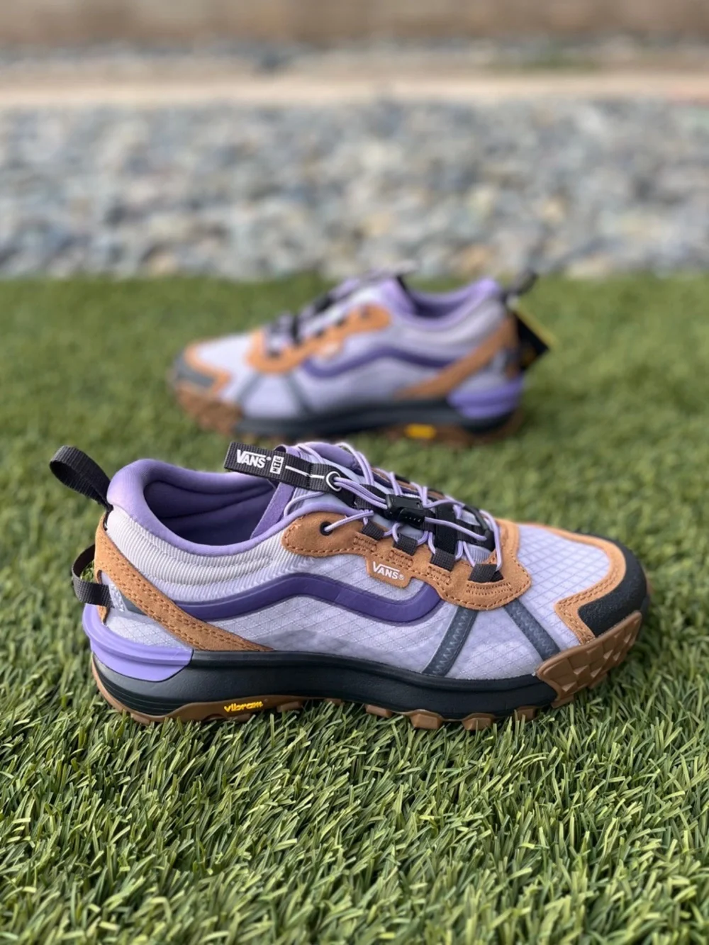 🥾VANS🥾 Vans MTE Crosspath XC Shoes Trail Sneakers Size 9.5 Purple Brown - Picture 6 of 8